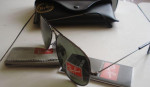 Ray Ban Aviator Black Green Polarized – fotka 2